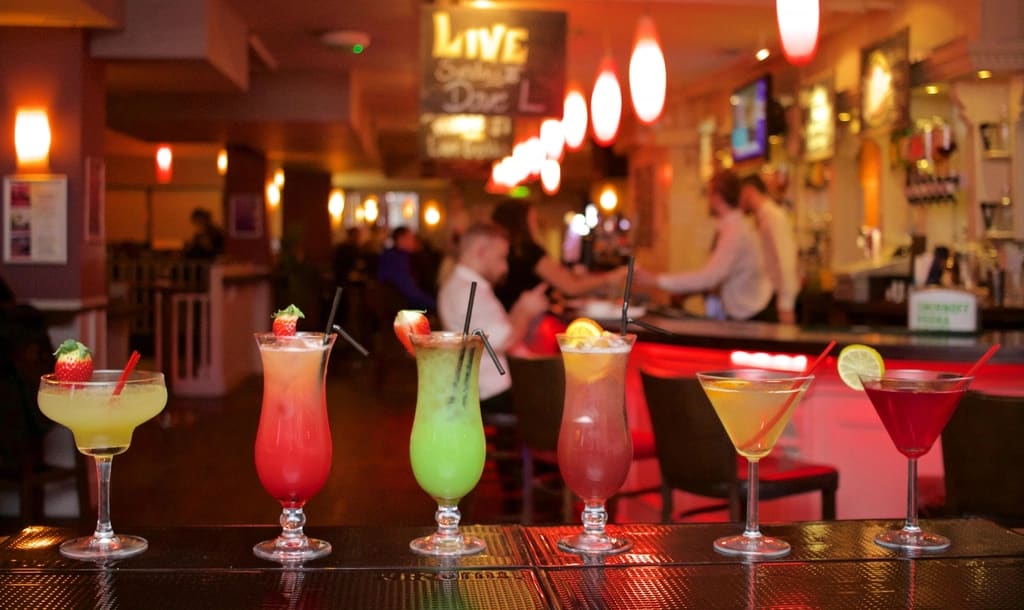 The bar