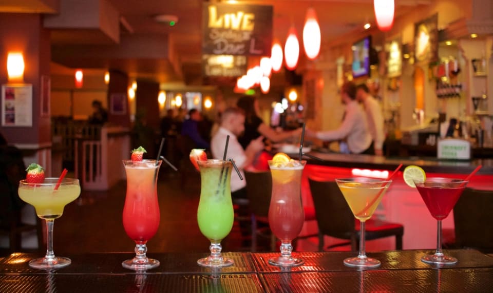 The bar